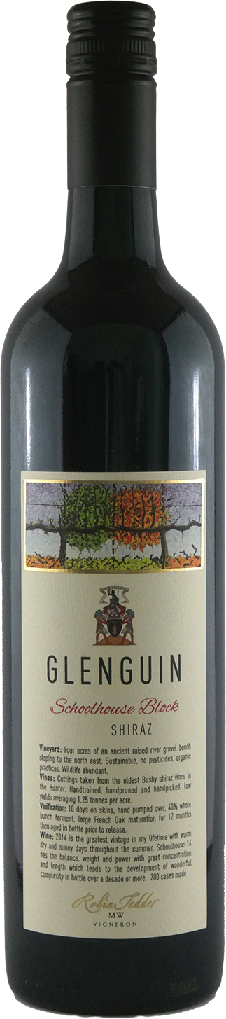 Schoolhouse Shiraz Glenguin Estate